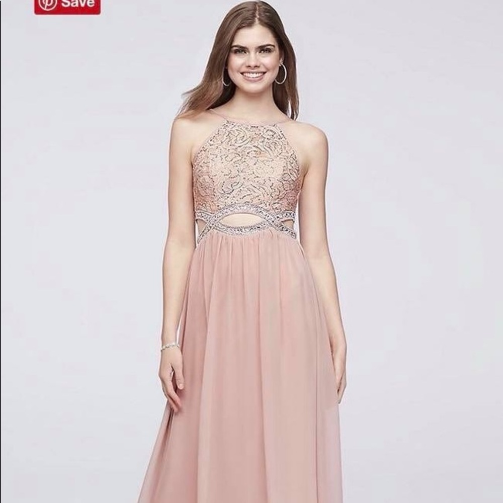 Pink Prom Dress David’s Bridal